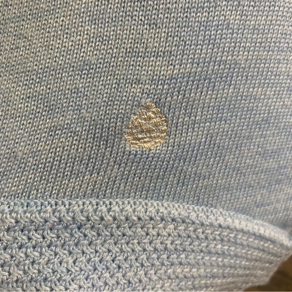 Stio Blue Gray Pullover Hooded 100% Merino Wool High Low Length Size S - Picture 5 of 8